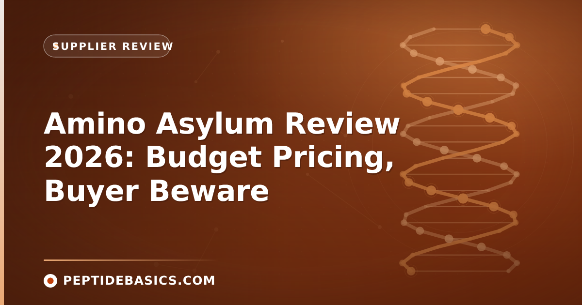 Amino Asylum Review 2026: Budget Pricing, Buyer Beware
